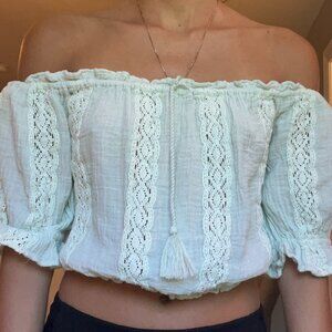American Eagle Off the Shoulder Top